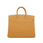 Product image 7 of 14: Birkin 25 Naturel Sabel Togo Gold Plated K Stamp