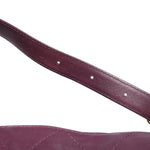 Product image 19 of 22: 26P Dark Burgundy Lambskin Quilted Maxi Hobo Shoulder Bag LGHW