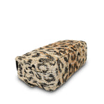 Product image 9 of 13: Leopard Print Tweed Souplissimo Maxi Flap Small Light Gold Hardware