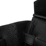 Product image 13 of 22: Birkin 30 Black Ardennes Gold Plated H Square Stamp