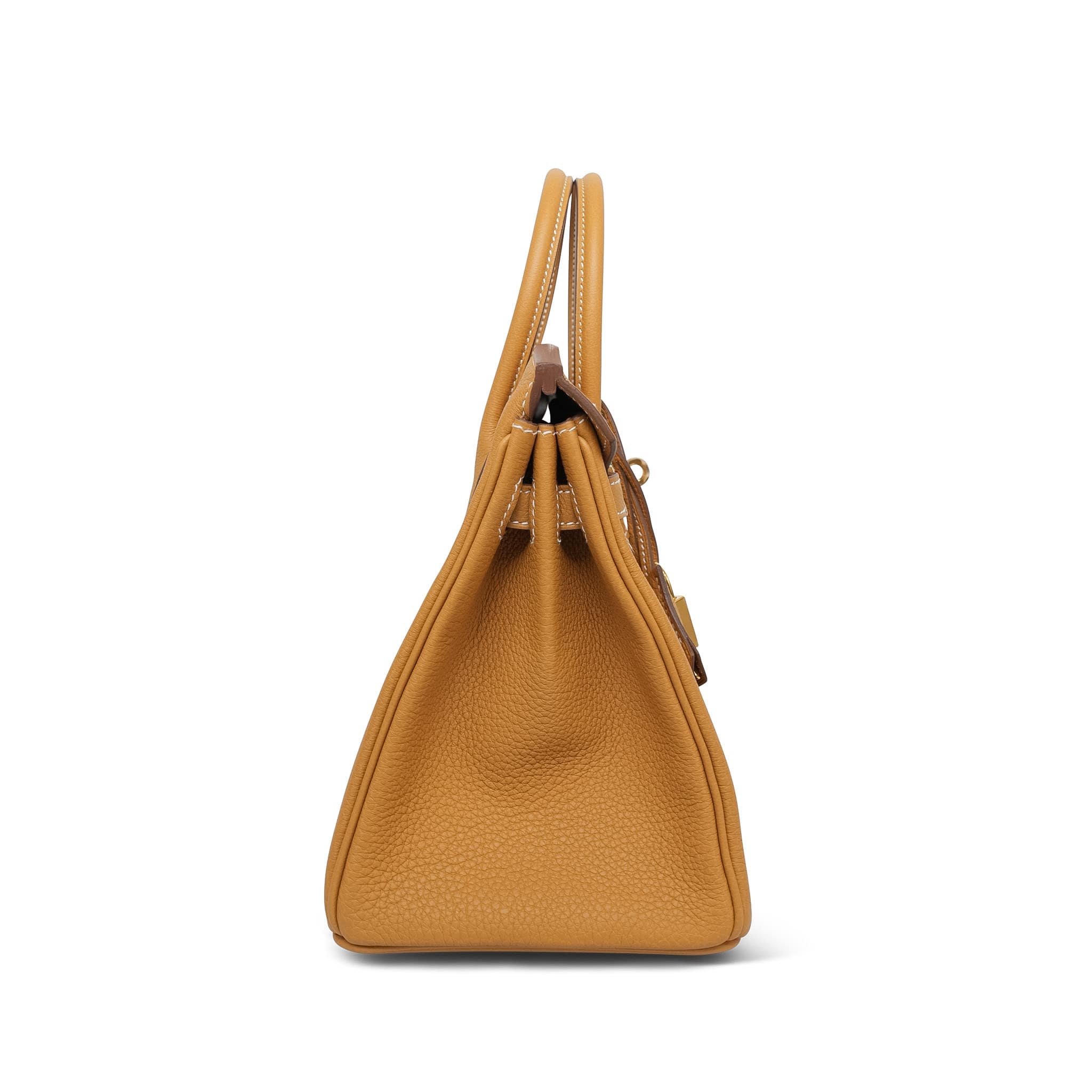 Product image 6 of 14: Birkin 25 Naturel Sabel Togo Gold Plated K Stamp
