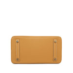 Product image 9 of 14: Birkin 25 Naturel Sabel Togo Gold Plated K Stamp