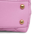 Product image 20 of 22: 23P Lilac/Pink Caviar Quilted Coco Chain Handle Small AGHW
