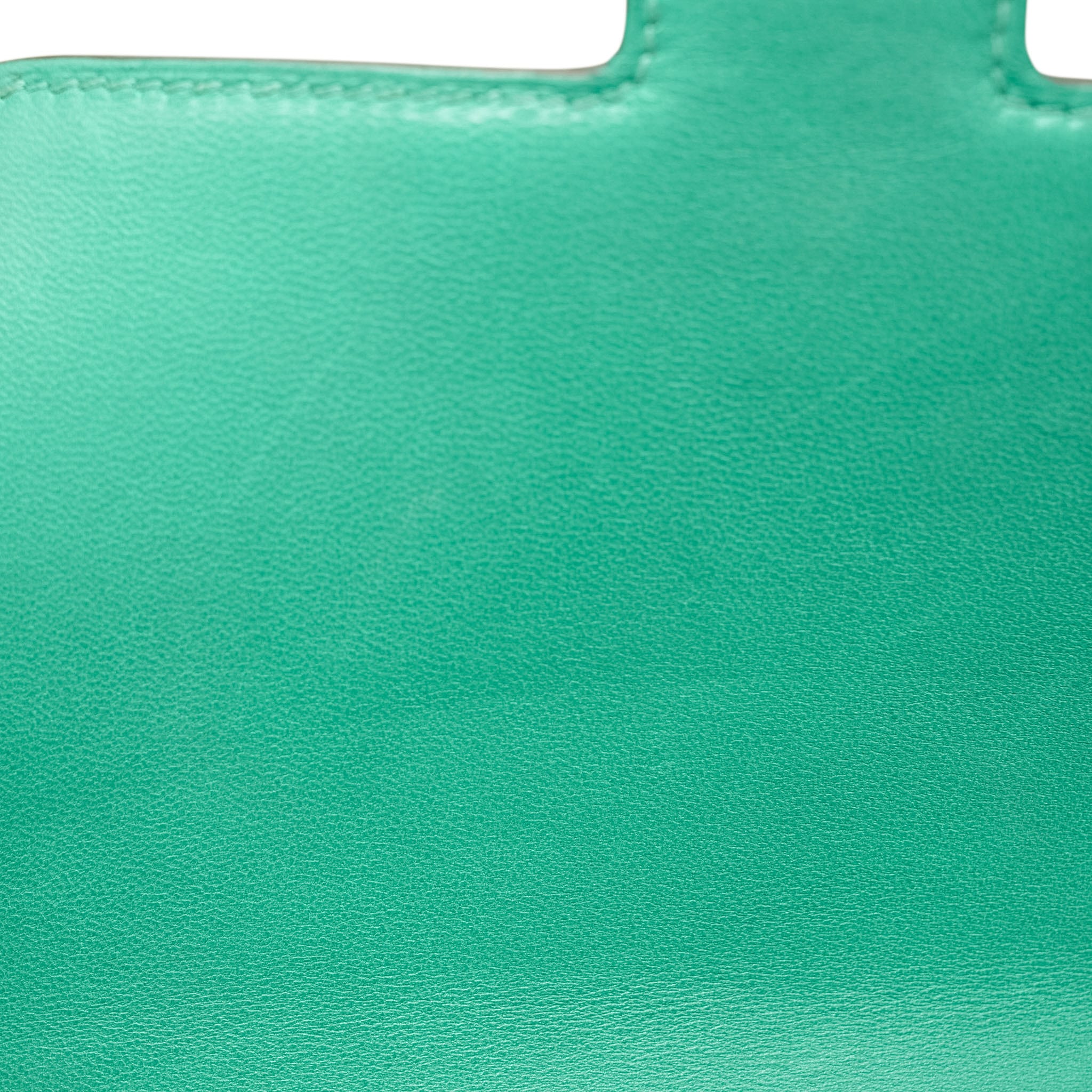 Product image 19 of 29: Constance 18 Vert Jade Epsom Gold Plated B Stamp