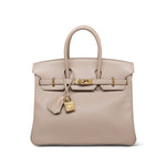 Product image 1 of 23: Birkin 25 Argile Veau Swift Gold Plated X Stamp