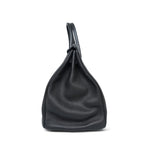 Product image 8 of 14: Birkin 40 Black Togo Palladium Plated O Square Stamp