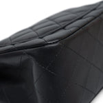 Product image 16 of 21: Black Lambskin Quilted Square Flap Mini Light Gold Hardware