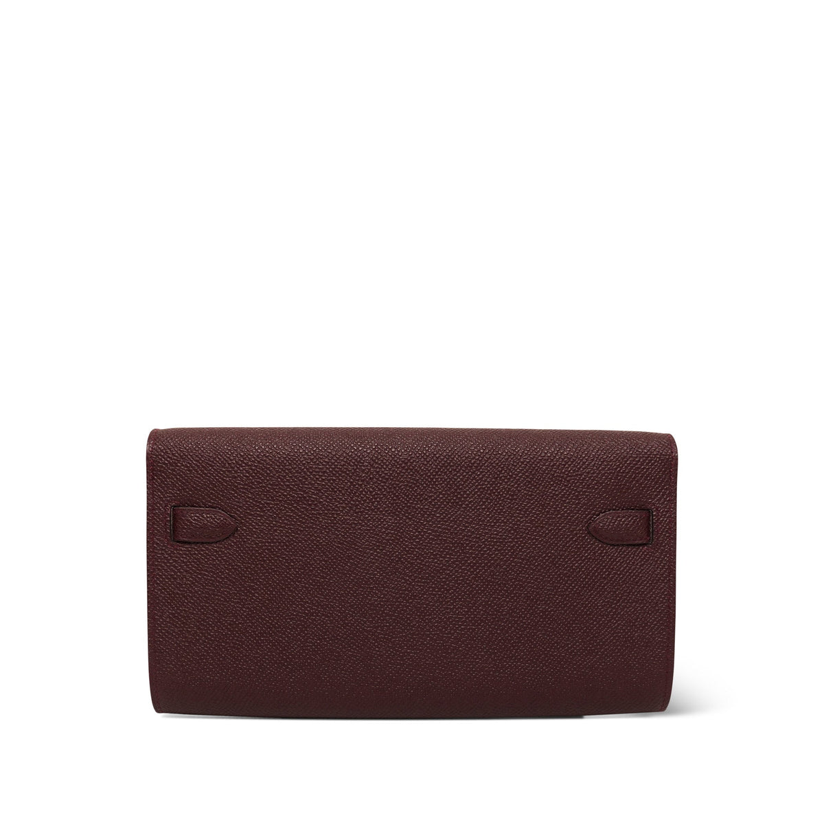 Kelly Wallet To Go Bordeaux Veau Epsom Gold Plated U Stamp