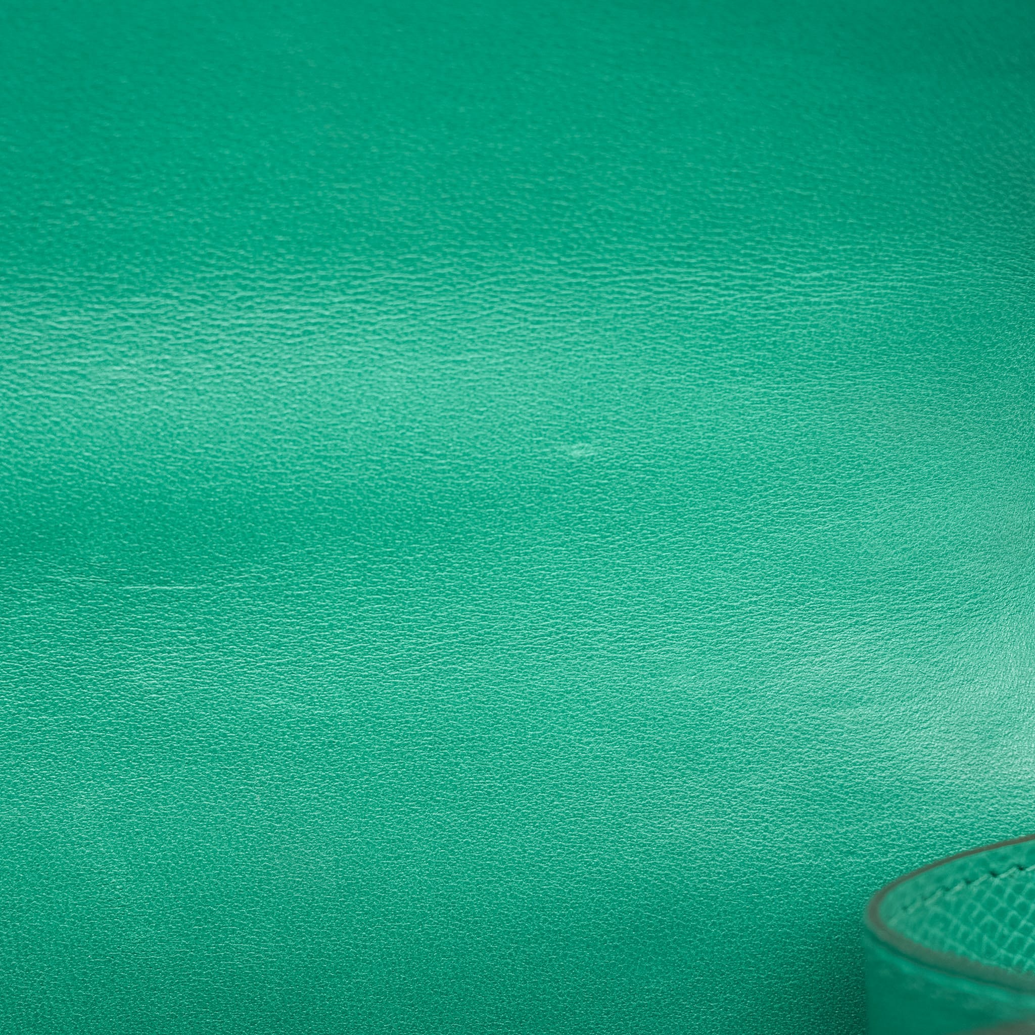 Product image 20 of 29: Constance 18 Vert Jade Epsom Gold Plated B Stamp