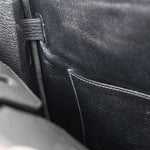 Product image 17 of 22: Birkin 30 Black Ardennes Gold Plated H Square Stamp