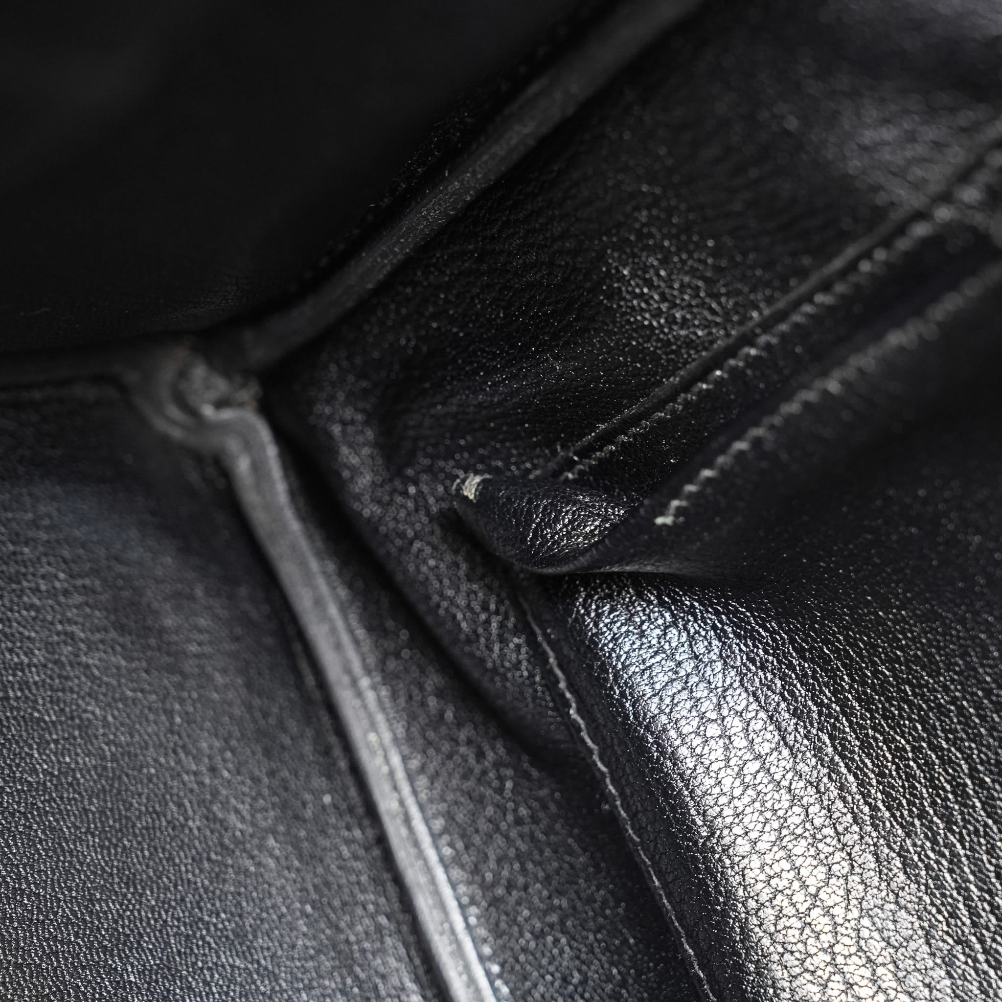 Birkin 30 Black Ardennes Gold Plated H Square Stamp