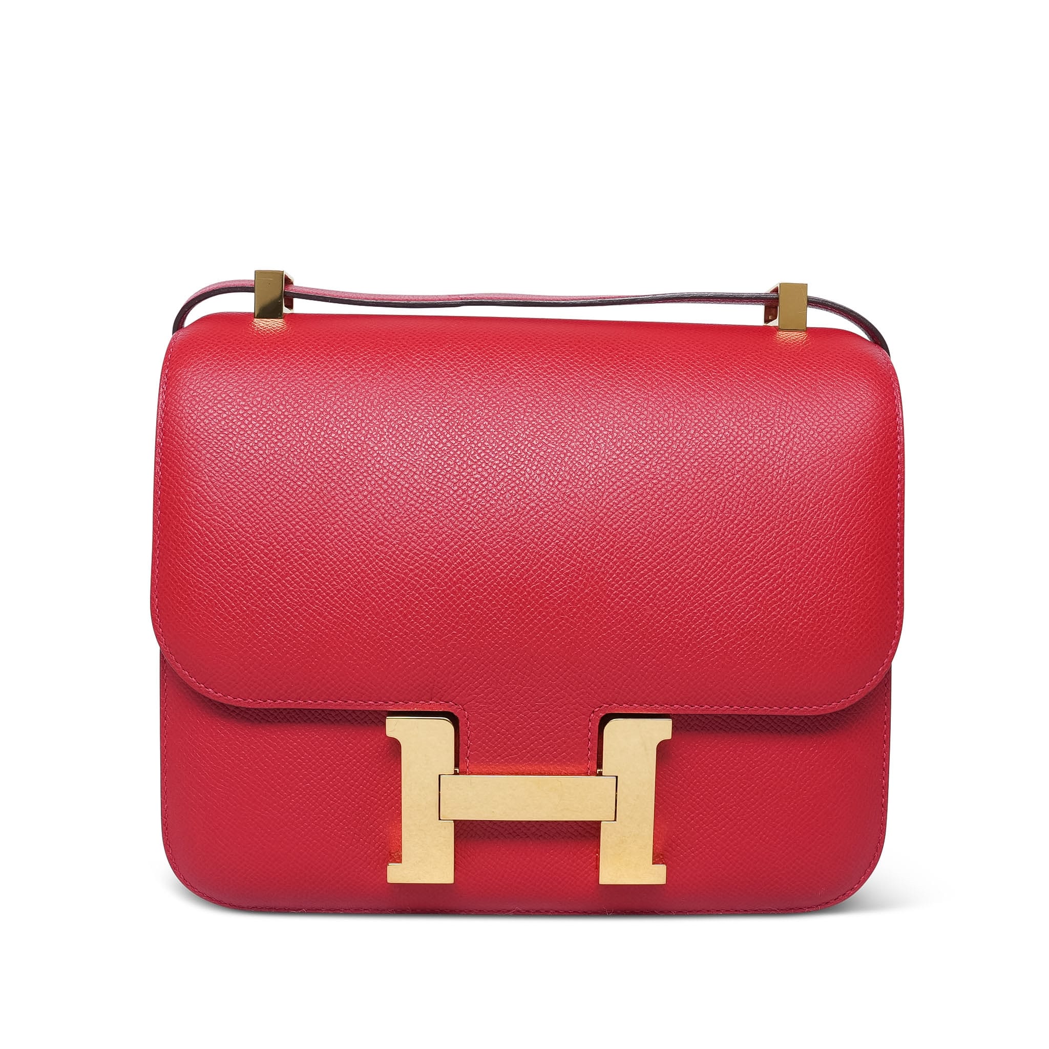 Product image 3 of 20: Constance 23 Rouge Casaque Epsom Gold Plated A Stamp