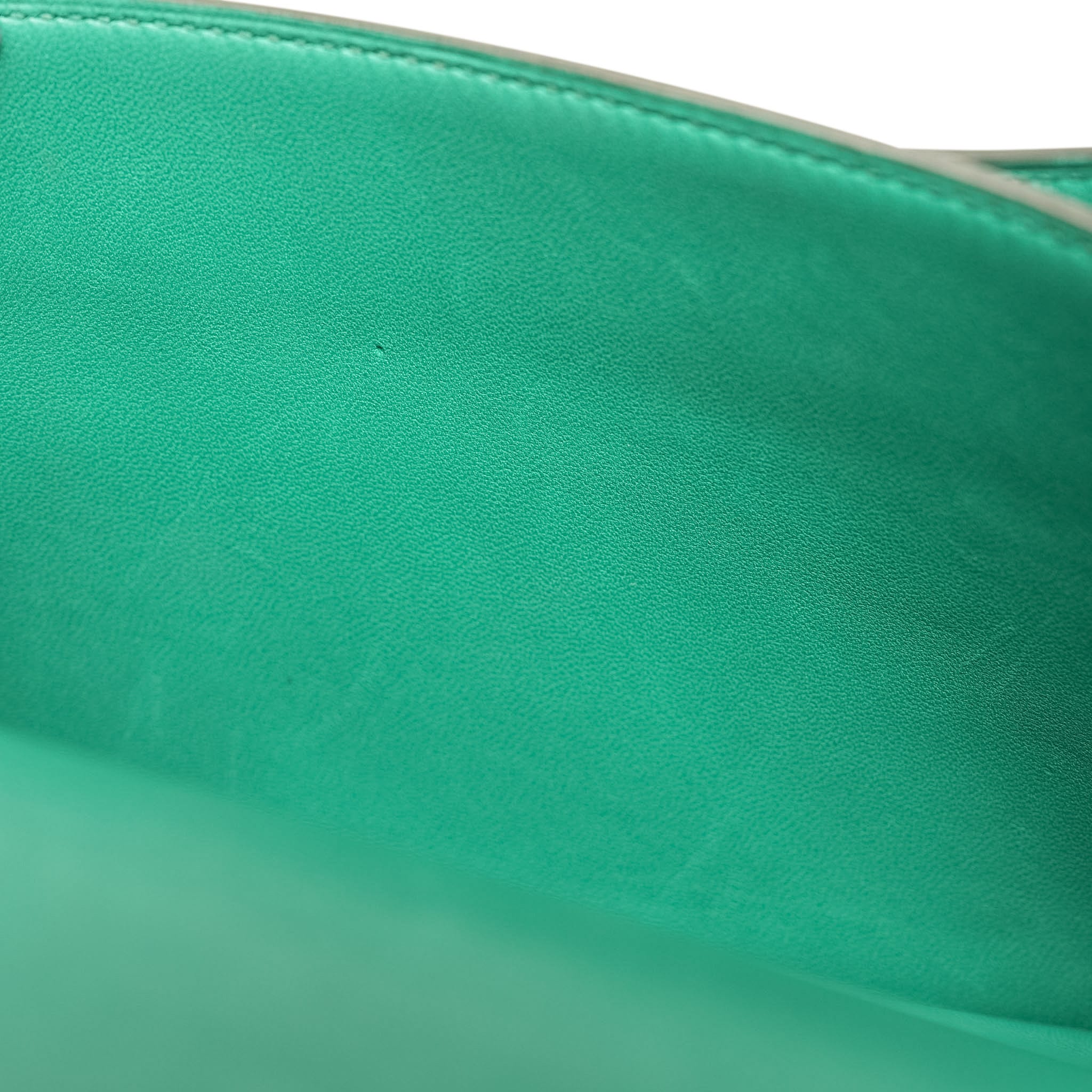 Product image 21 of 29: Constance 18 Vert Jade Epsom Gold Plated B Stamp