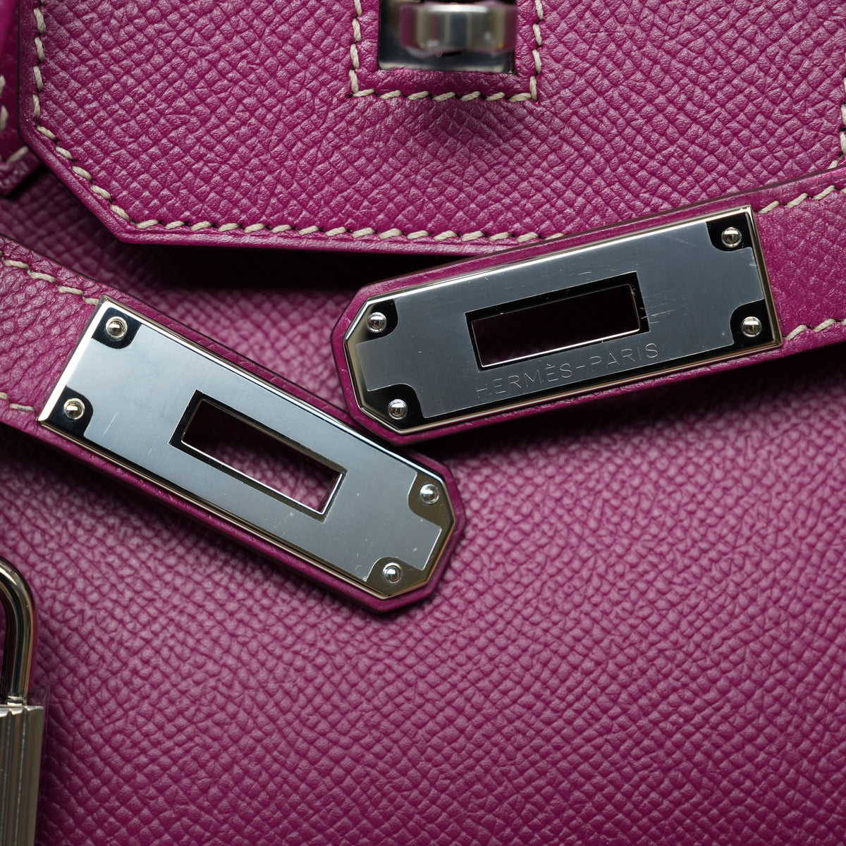 Birkin 30 (Candy Model) Bi-Color Tosca/Rose Tyrien Epsom Palladium Plated O Square Stamp
