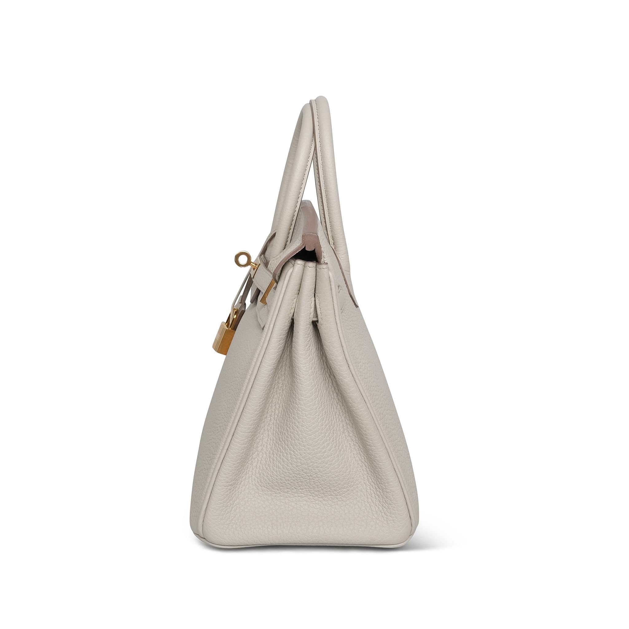 Product image 9 of 21: Birkin 25 Beton Togo Gold Plated U Stamp