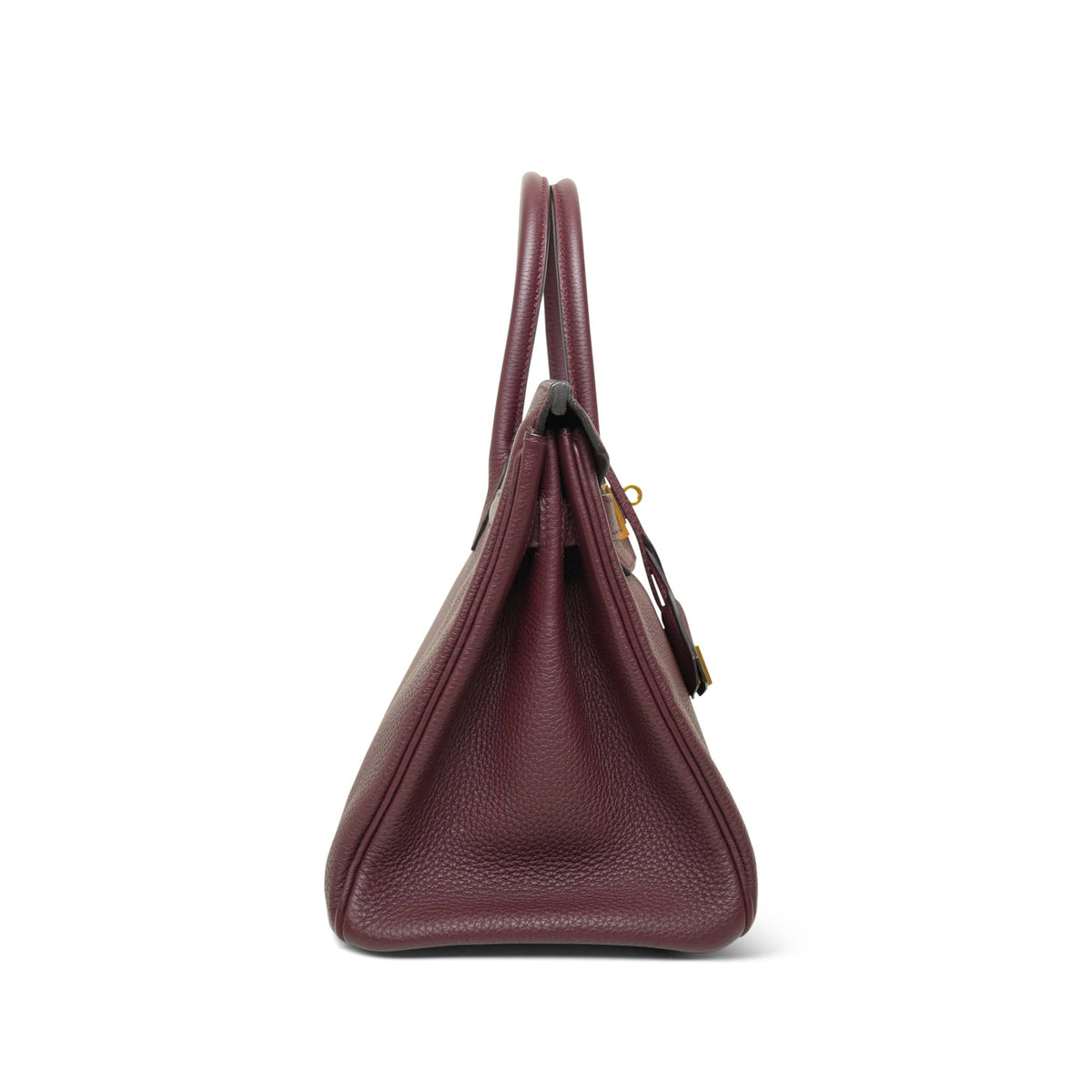 Birkin 30 Bordeaux Togo Gold Plated D Stamp