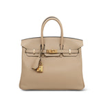 Product image 1 of 14: Birkin 25 Trench Veau Swift Gold Plated A Stamp