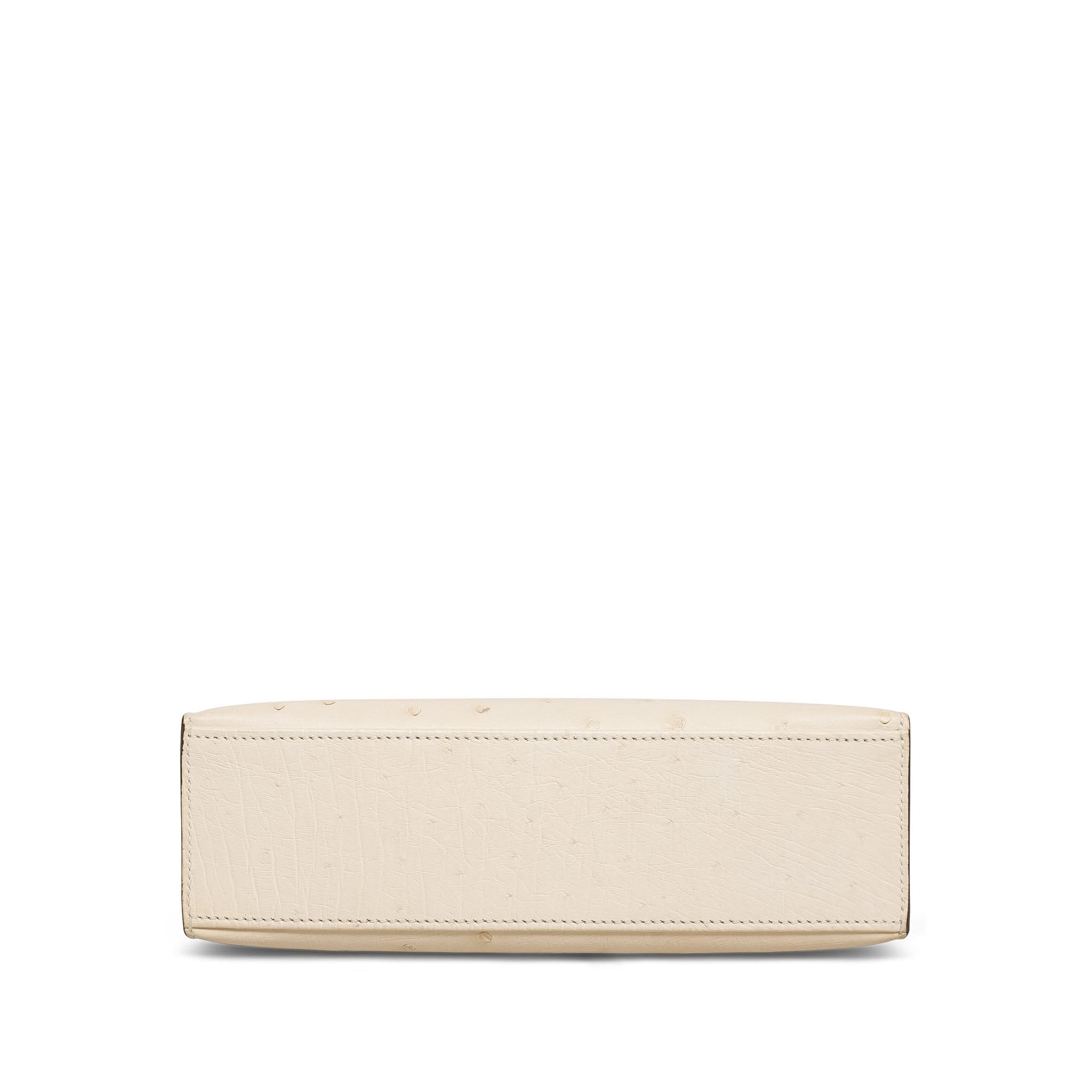 Product image 9 of 16: Kelly Pochette Nata Ostrich Gold Plated W Stamp