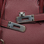 Product image 5 of 14: Birkin 30 Rouge H Togo Palladium Plated I Square Stamp