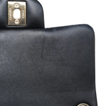Product image 20 of 21: Black Lambskin Quilted Square Flap Mini Light Gold Hardware