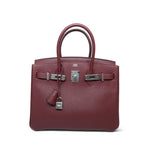 Product image 3 of 14: Birkin 30 Rouge H Togo Palladium Plated I Square Stamp