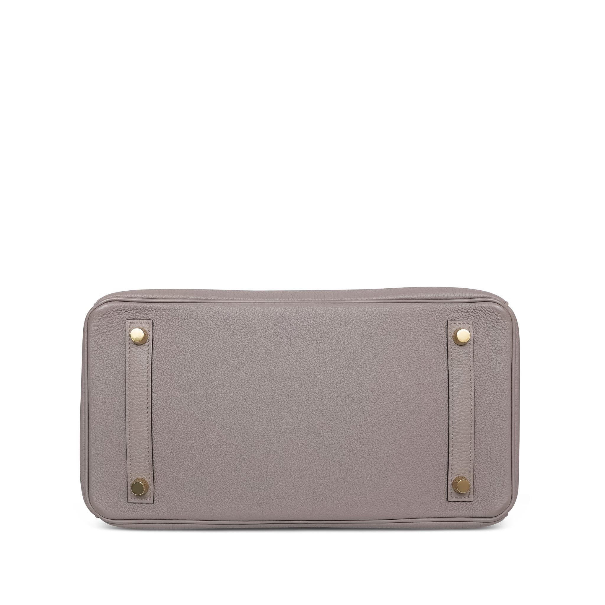 Product image 9 of 14: Birkin 30 Gris Asphalte Togo Gold Plated C Stamp