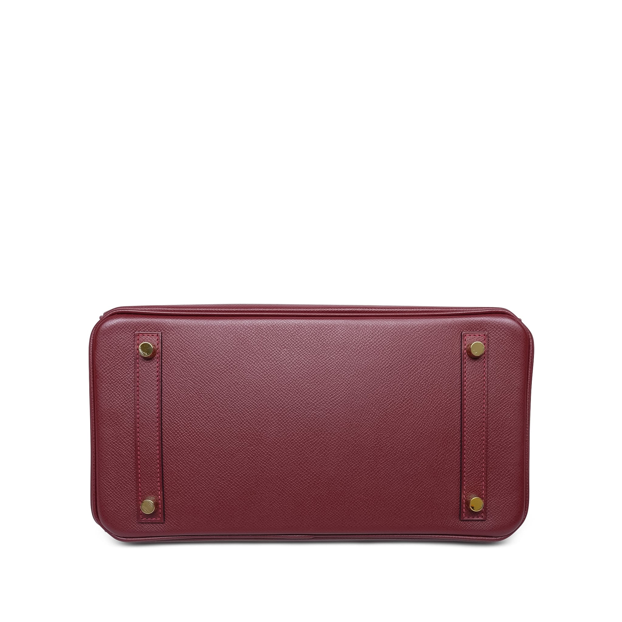 Product image 9 of 14: Birkin 30 Rouge H Epsom Gold Plated T Stamp