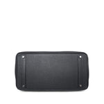 Product image 9 of 14: Birkin 40 Black Togo Palladium Plated O Square Stamp