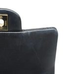 Product image 21 of 21: Black Lambskin Quilted Square Flap Mini Light Gold Hardware