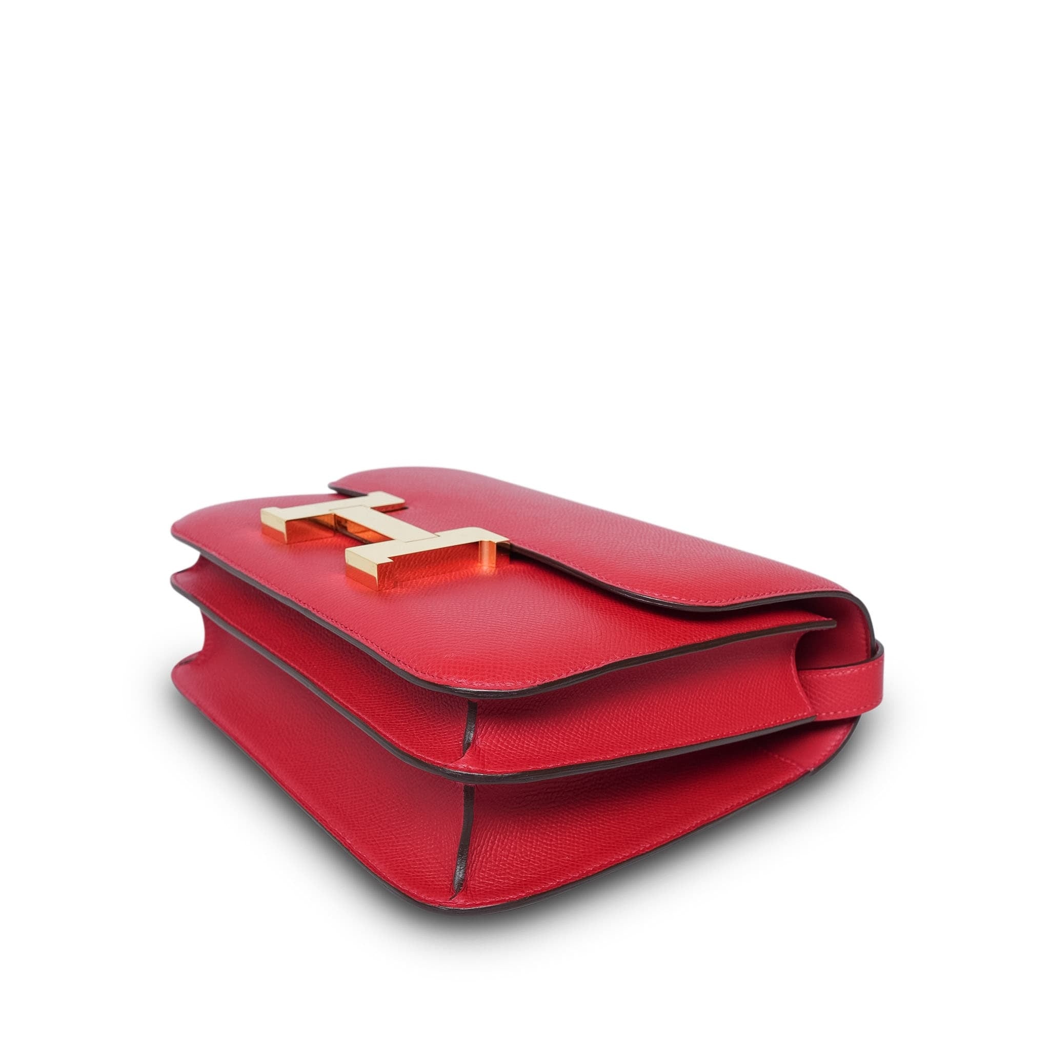 Product image 12 of 20: Constance 23 Rouge Casaque Epsom Gold Plated A Stamp