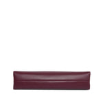 Product image 5 of 12: 26S Dark Burgundy Lambskin Large Clutch Light Gold Hardware