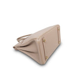 Product image 16 of 23: Birkin 25 Argile Veau Swift Gold Plated X Stamp
