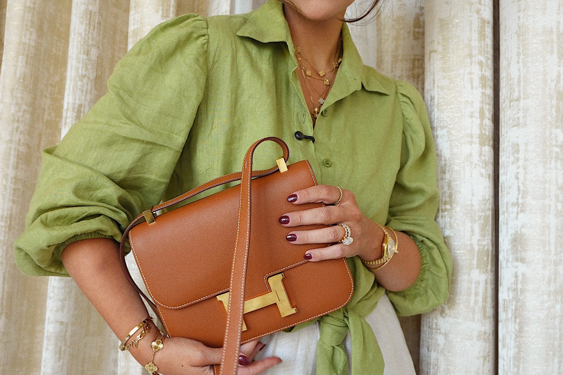 Product image 2 of 19: Constance 24 Gold Epsom Gold Plated U Stamp