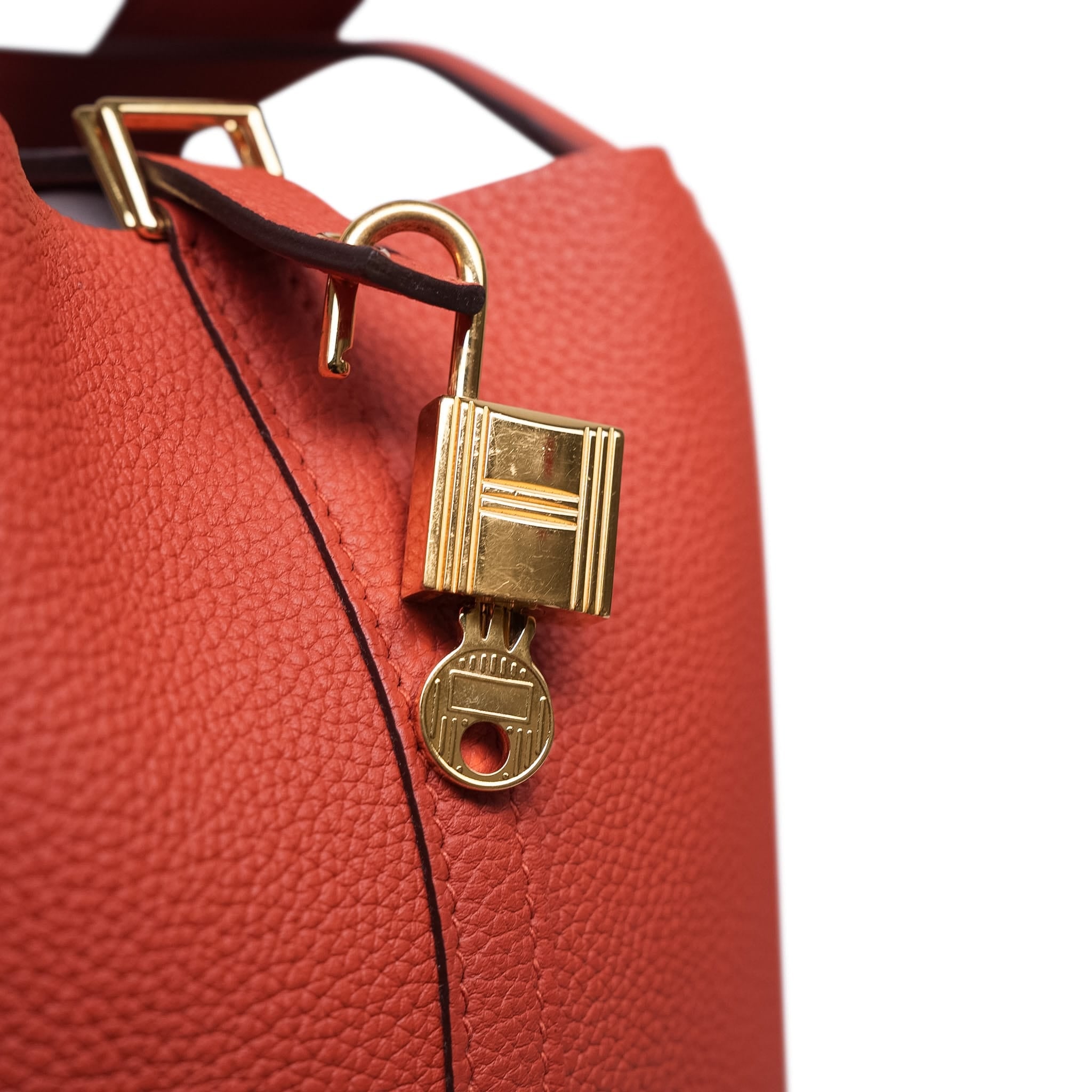 Product image 10 of 14: Picotin 22 Cuivre Togo Gold Plated Z Stamp