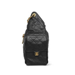 Product image 7 of 26: Black Caviar Quilted 25 Hobo Bag Medium Aged Gold Hardware