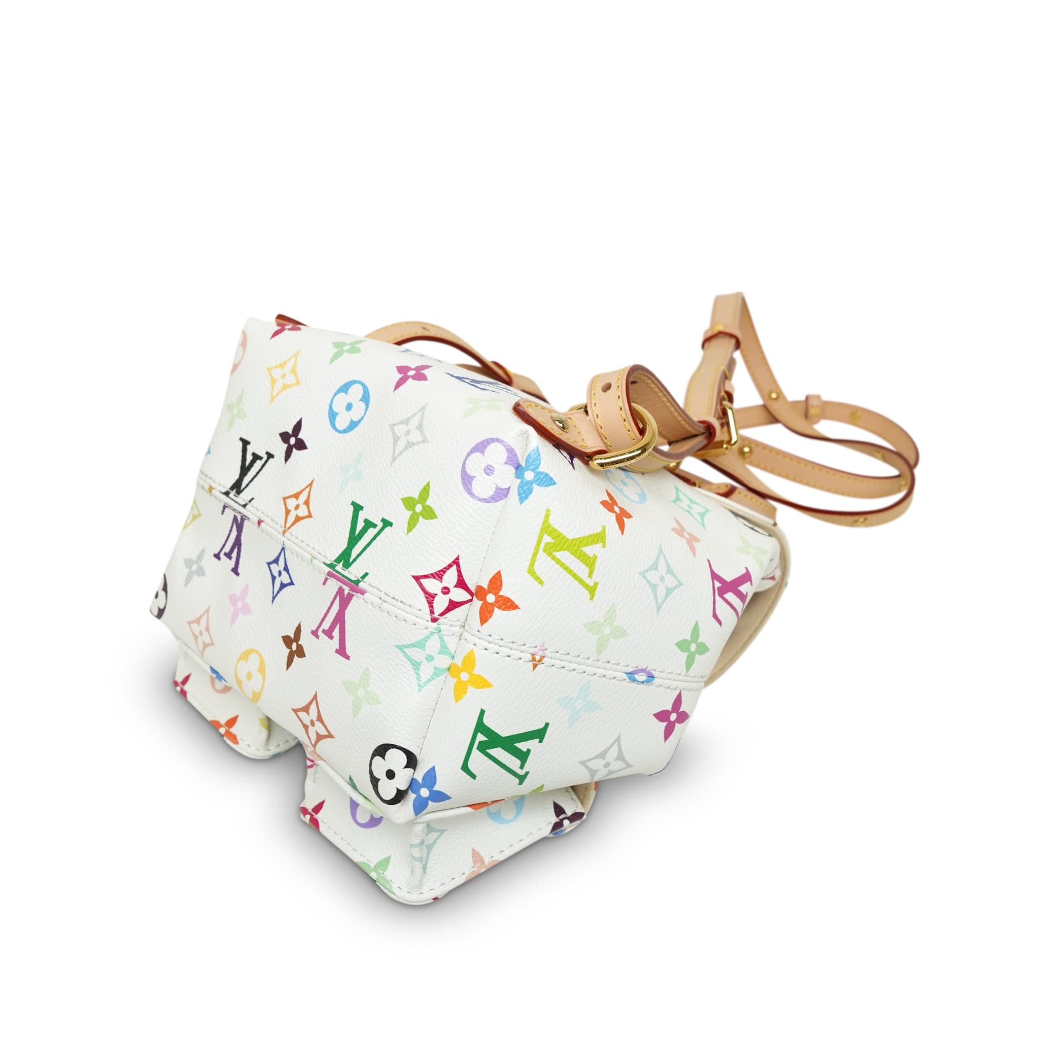 Louis Vuitton x Takashi Murakami Venice Backpack White