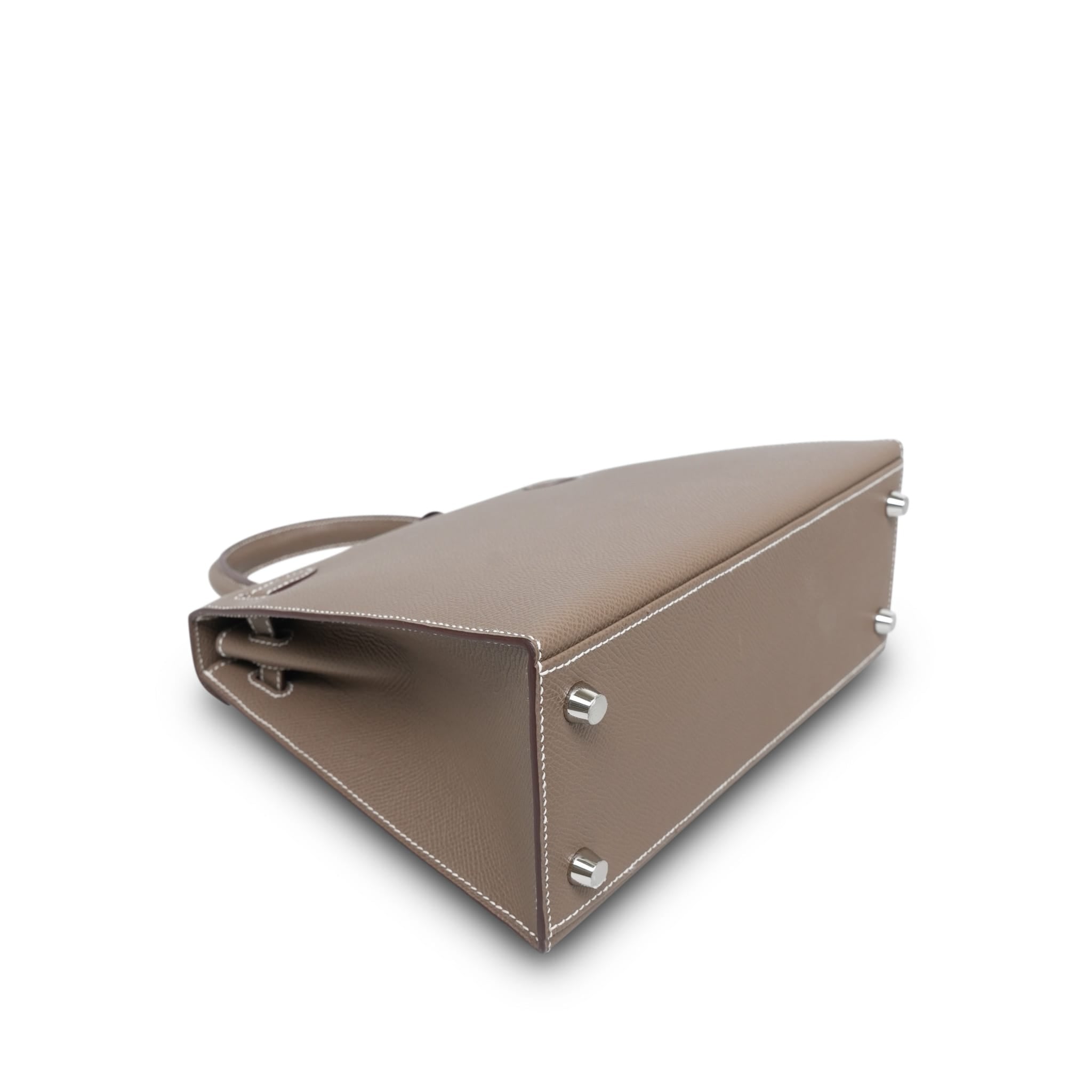 Product image 19 of 22: Kelly Sellier 25 Etoupe Epsom Palladium Plated G Stamp