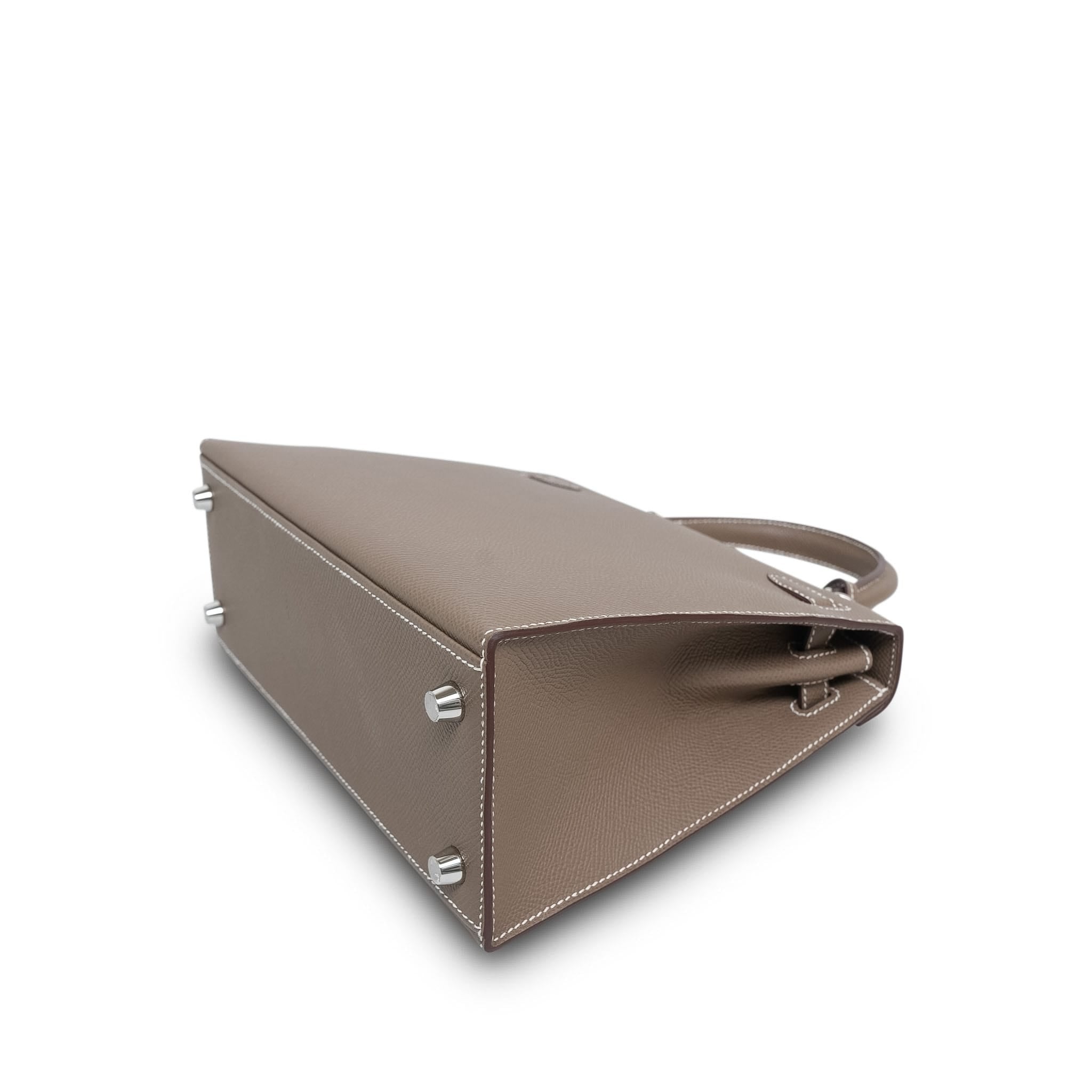 Product image 20 of 22: Kelly Sellier 25 Etoupe Epsom Palladium Plated G Stamp