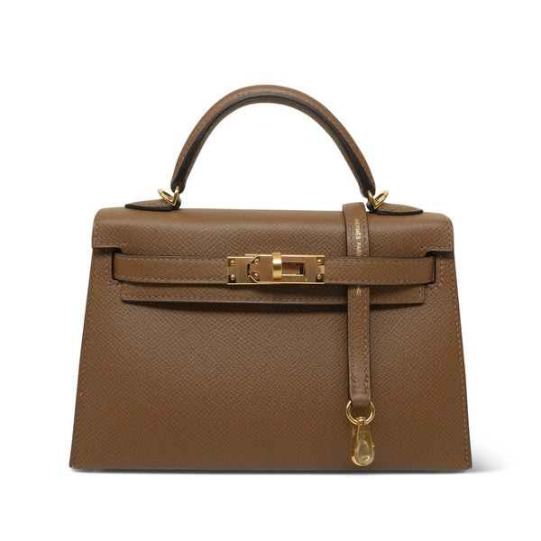 Mini Kelly Sellier Alezan Veau Epsom Gold Plated Z Stamp – REDELUXE