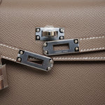 Product image 7 of 22: Kelly Sellier 25 Etoupe Epsom Palladium Plated G Stamp