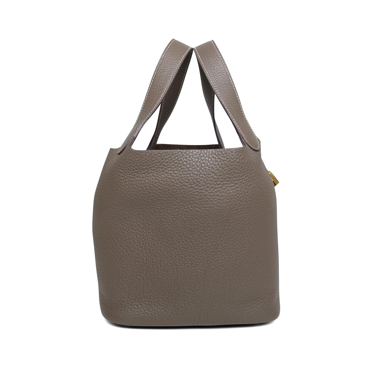 Picotin 22 Etoupe Clemence Gold Plated W Stamp