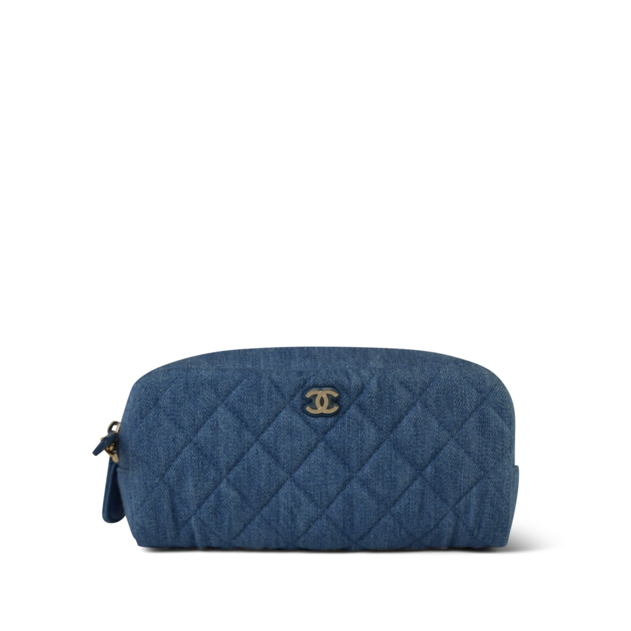 ◆BADBLOOD◆ Ellipse Symbol Cranky Flap Bag Denim Blue 20B Denim Quilted Single Flap Medium Silver Hardware – REDELUXE