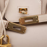 Product image 3 of 23: Birkin 25 Argile Veau Swift Gold Plated X Stamp