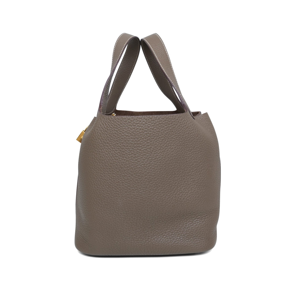 Picotin 22 Etoupe Clemence Gold Plated W Stamp