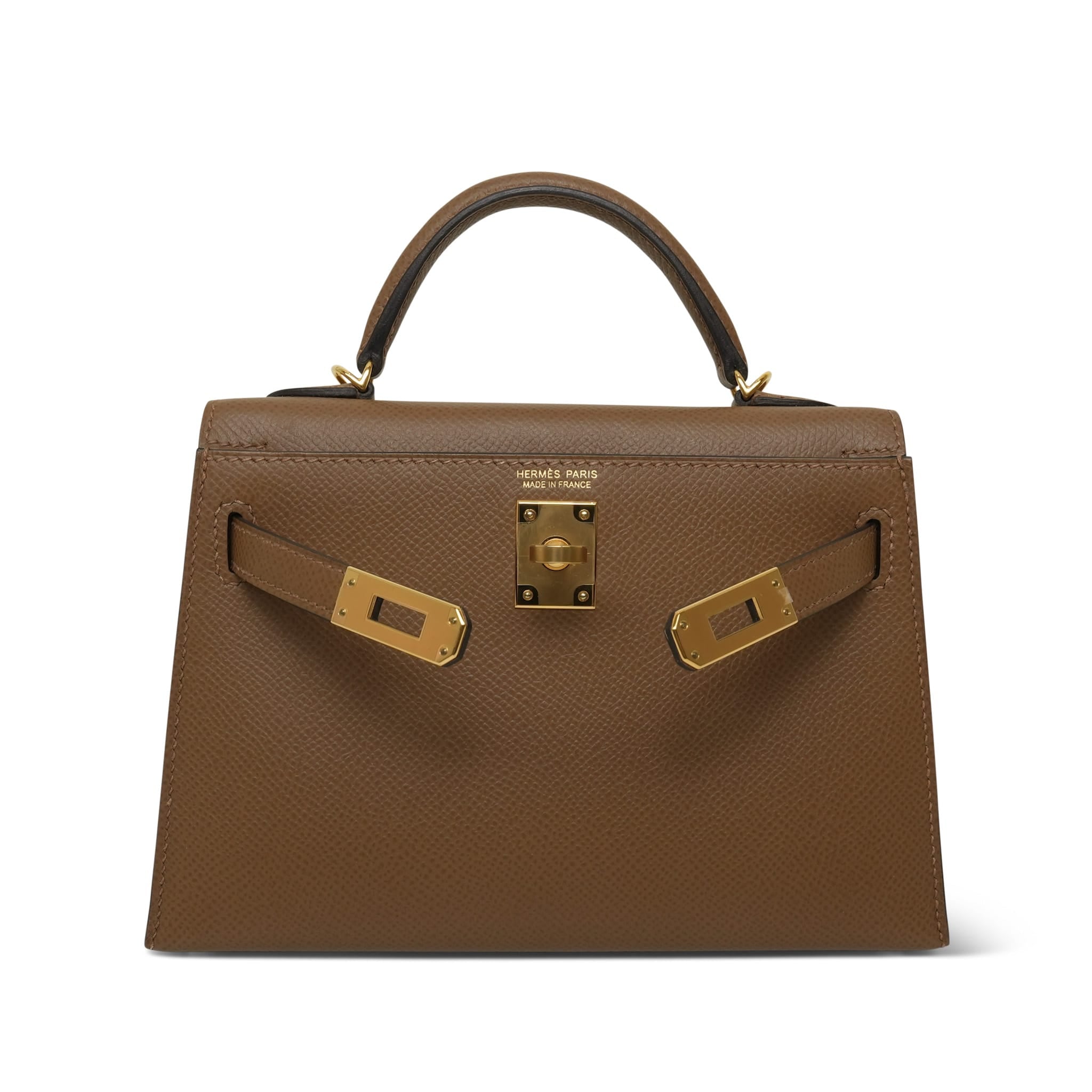 Mini Kelly Sellier Alezan Veau Epsom Gold Plated Z Stamp – REDELUXE