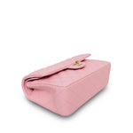 Product image 8 of 17: Pink Sakura Caviar Quilted Classic Flap Small LGHW