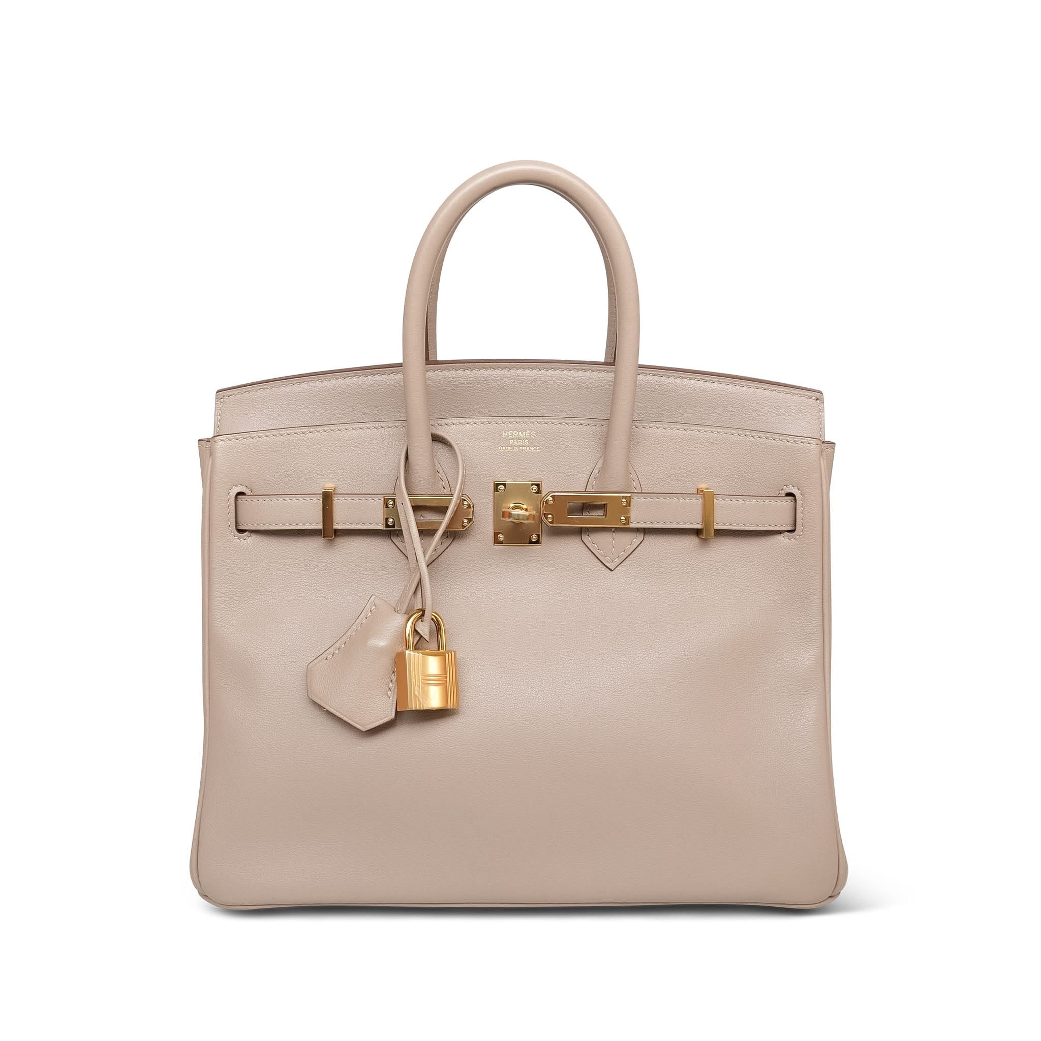 Product image 4 of 23: Birkin 25 Argile Veau Swift Gold Plated X Stamp