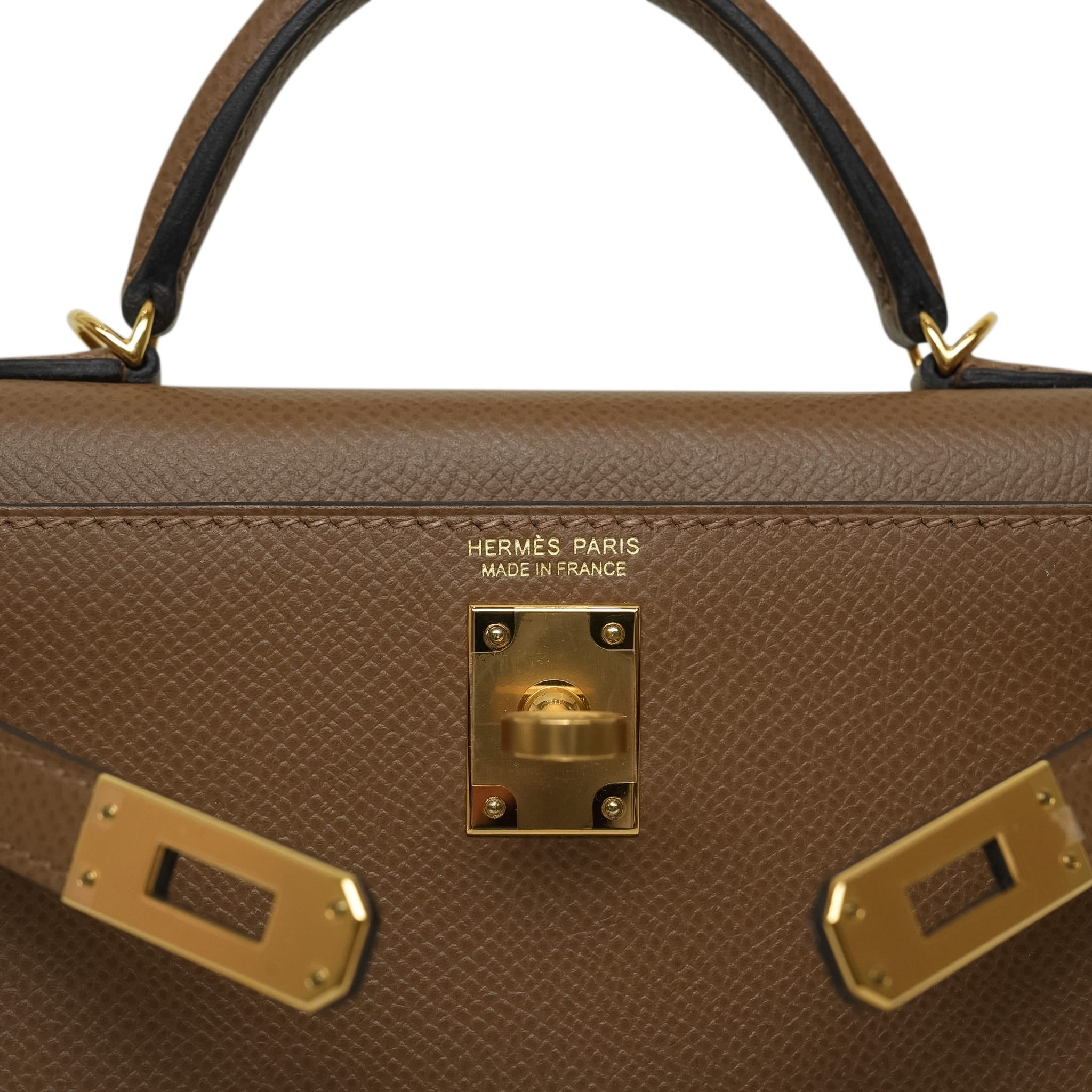 Mini Kelly Sellier Alezan Veau Epsom Gold Plated Z Stamp – REDELUXE
