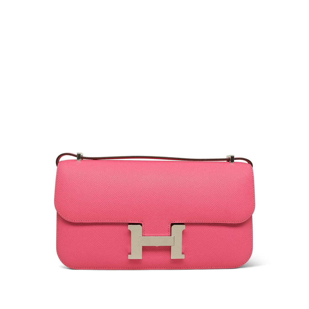 Constance Elan Rose Azalee Epsom Palladium Plated G Stamp