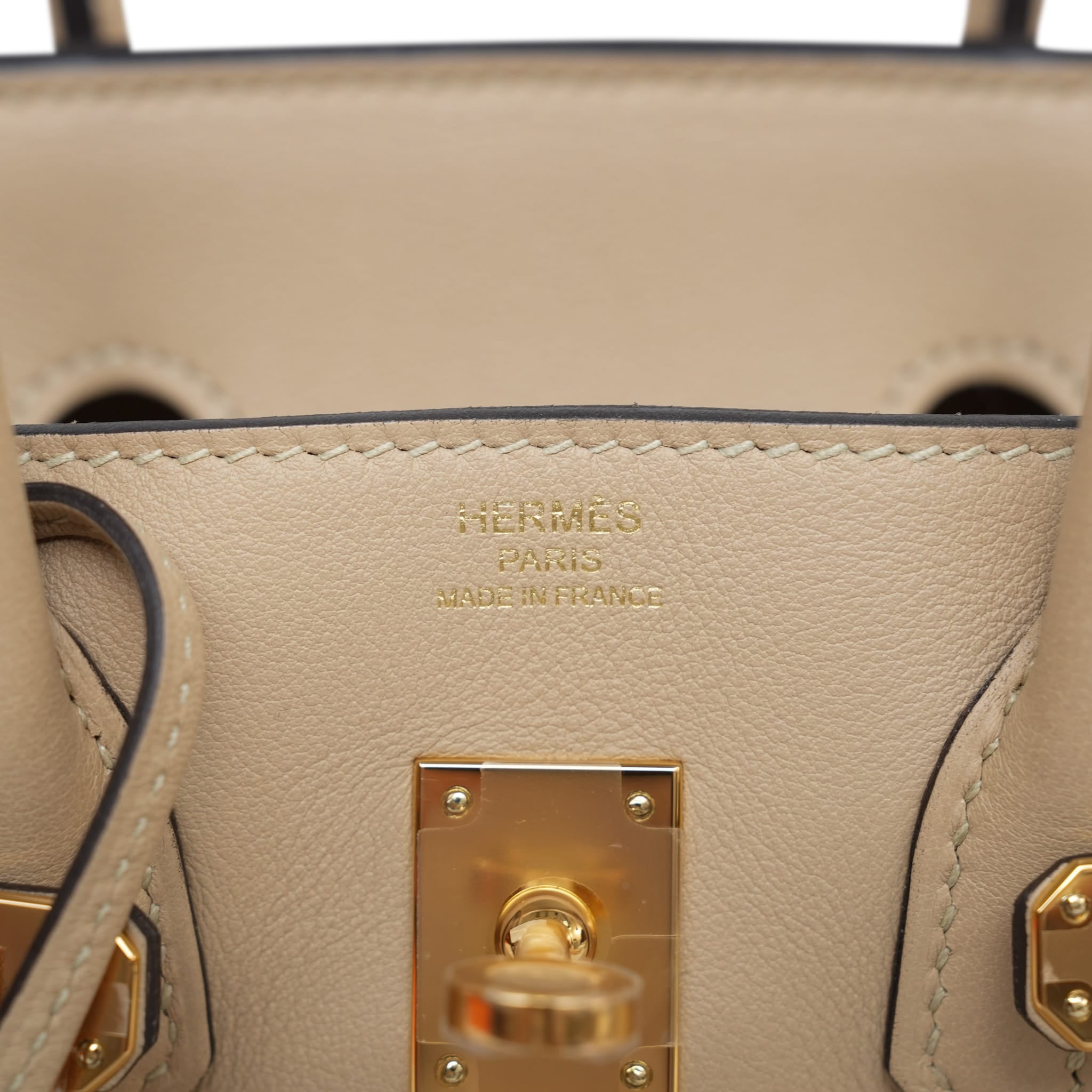 Product image 3 of 14: Birkin 25 Trench Veau Swift Gold Plated A Stamp